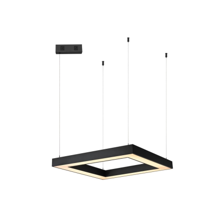 Nutikas rippvalgusti 80x80x7cm 60W must Zigbee 3.0