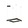 Nutikas rippvalgusti 80x80x7cm 60W must Zigbee 3.0