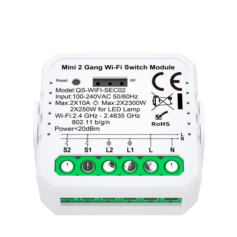 liTE Smart controller V7 2-button WiFi liTE Smart controller V7 2-button WiFi