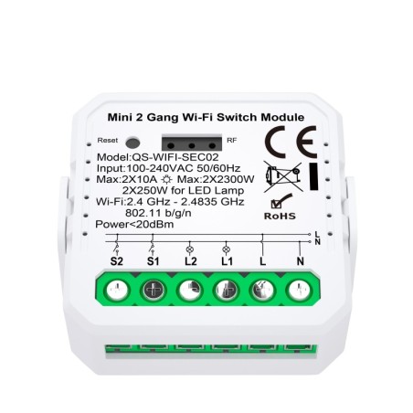 liTE Smart controller V7 2-button WiFi