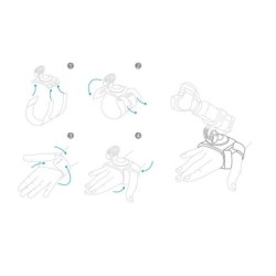 Wrist mount PGYTECH for DJI Osmo Pocket and sports cameras (P-18C-024)