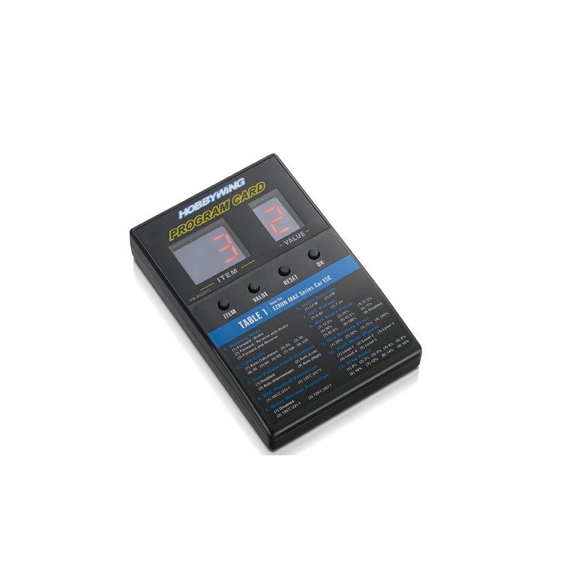 Programming card Hobbywing HW30501003 Programming card Hobbywing HW30501003